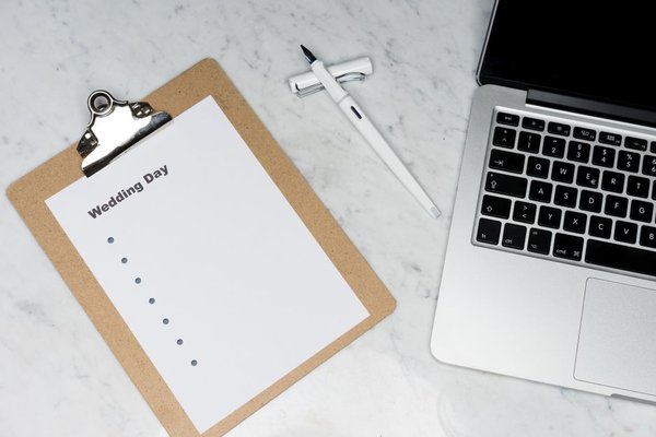 wedding vendor payment schedule