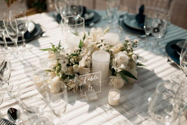 wedding table setting ideas